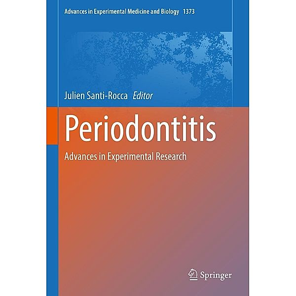 Periodontitis / Advances in Experimental Medicine and Biology Bd.1373
