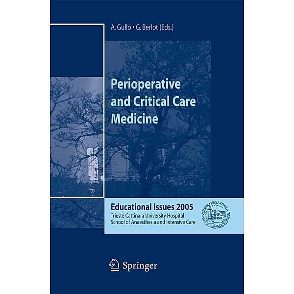 Perioperative and Critical Care Medicine