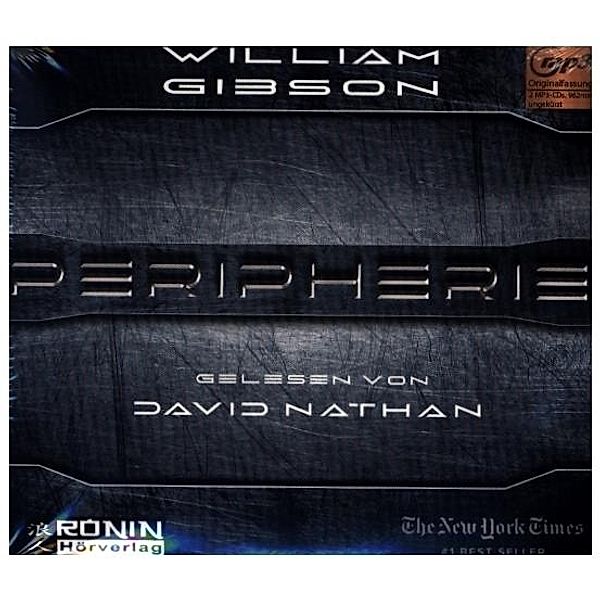 Peripherie,2 MP3-CDs, William Gibson