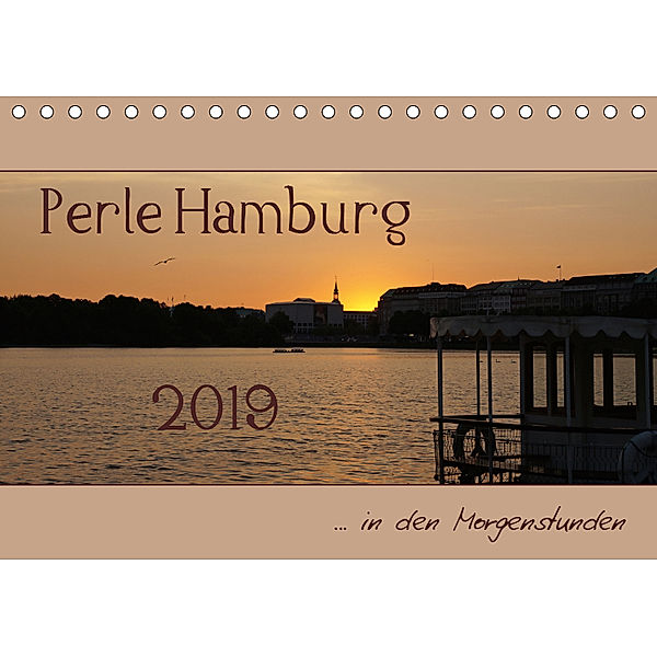 Perle Hamburg (Tischkalender 2019 DIN A5 quer), flori0