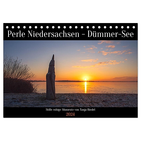 Perle Niedersachsen - Dümmer-See (Tischkalender 2024 DIN A5 quer), CALVENDO Monatskalender, Tanja Riedel