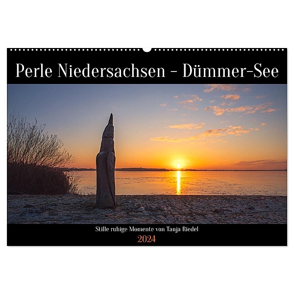 Perle Niedersachsen - Dümmer-See (Wandkalender 2024 DIN A2 quer), CALVENDO Monatskalender, Tanja Riedel