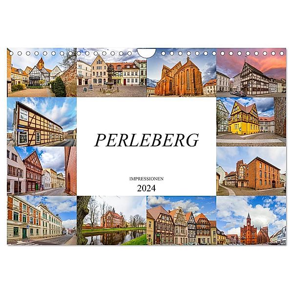 Perleberg Impressionen (Wandkalender 2024 DIN A4 quer), CALVENDO Monatskalender, Dirk Meutzner