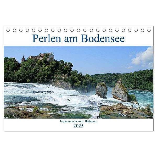 Perlen am Bodensee (Tischkalender 2025 DIN A5 quer), CALVENDO Monatskalender, Calvendo, Jörg Sabel