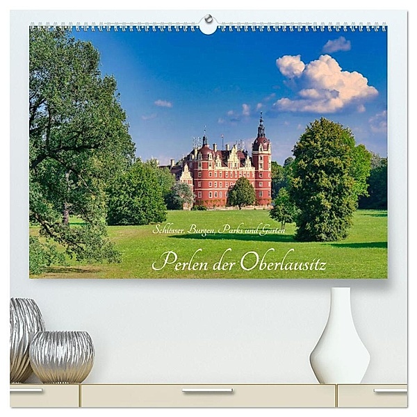 Perlen der Oberlausitz (hochwertiger Premium Wandkalender 2024 DIN A2 quer), Kunstdruck in Hochglanz, Gerold Dudziak