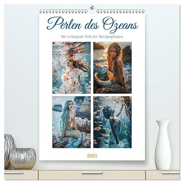 Perlen des Ozeans (hochwertiger Premium Wandkalender 2025 DIN A2 hoch), Kunstdruck in Hochglanz, Calvendo, Steffen Gierok-Latniak
