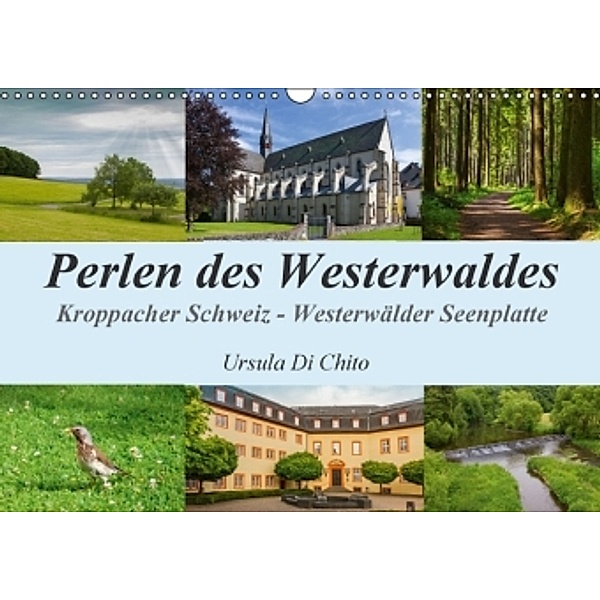 Perlen des Westerwaldes (Wandkalender 2016 DIN A3 quer), Ursula Di Chito