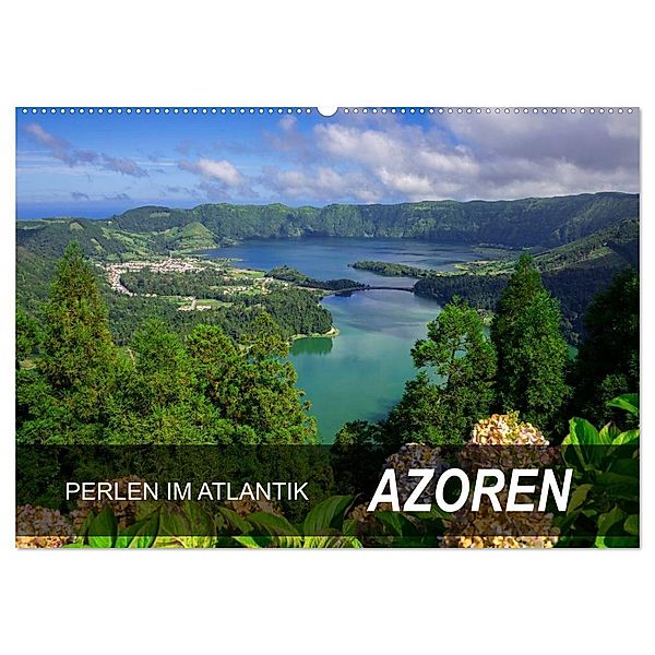 Perlen im Atlantik - Azoren (Wandkalender 2024 DIN A2 quer), CALVENDO Monatskalender, Frauke Scholz