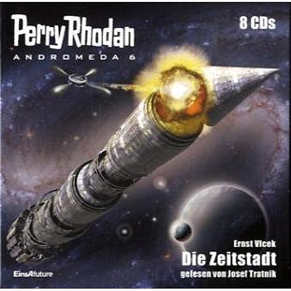 Perry Rhodan, Andromeda - Die Zeitstadt,8 Audio-CDs, Ernst Vlcek