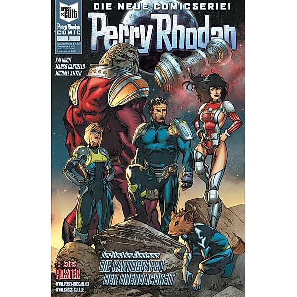 Perry Rhodan Comic 1: Die Kartografen der Unendlichkeit 1 / Perry Rhodan Comic Bd.1, Kai Hirdt