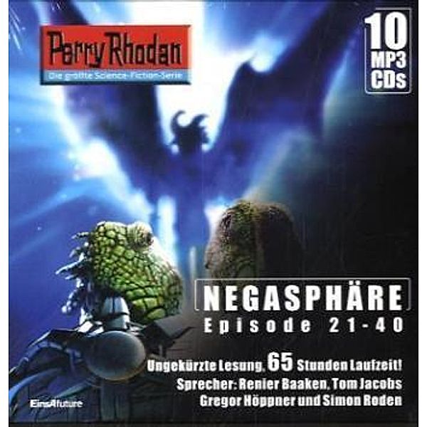 Perry Rhodan - Negasphäre,10 MP3-CDs