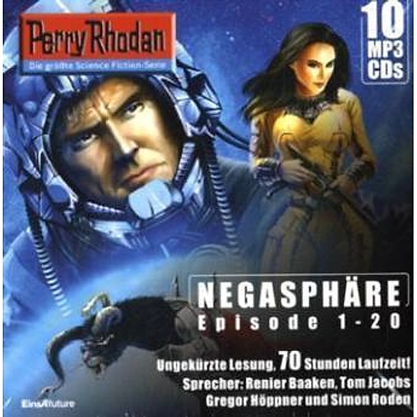 Perry Rhodan - Negasphäre,10 MP3-CDs, Perry Rhodan Negasphäre