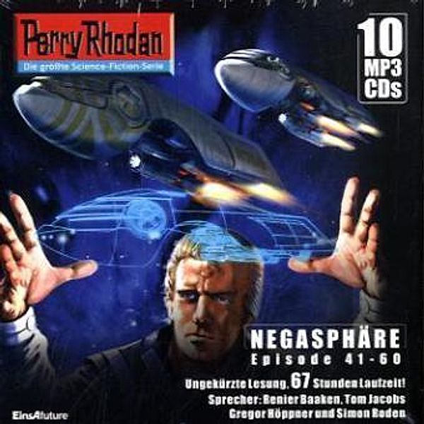 Perry Rhodan - Negasphäre,10 MP3-CDs