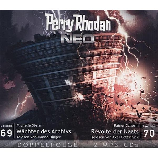 Perry Rhodan - Neo Band 69+70: Wächter des Archivs - Revolte der Naats (MP3-CD), Michelle Stern, Rainer Schorm