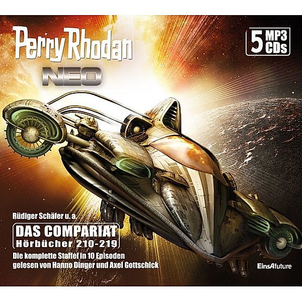 Perry Rhodan Neo - Das Compariat.Episoden.210-219,5 Audio-CD, MP3, Rüdiger Schäfer, Rainer Schorm, Michelle Stern, Ruben Wickenhäuser, Oliver Plaschka, Lucy Guth, Bernd Perplies