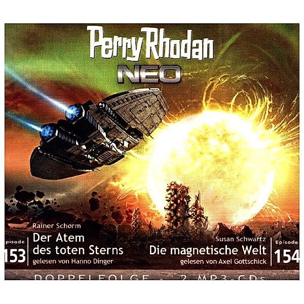 Perry Rhodan NEO - Der Atem des toten Sterns / Die magnetische Welt,1 MP3-CD, Rainer Schorm, Susan Schwartz