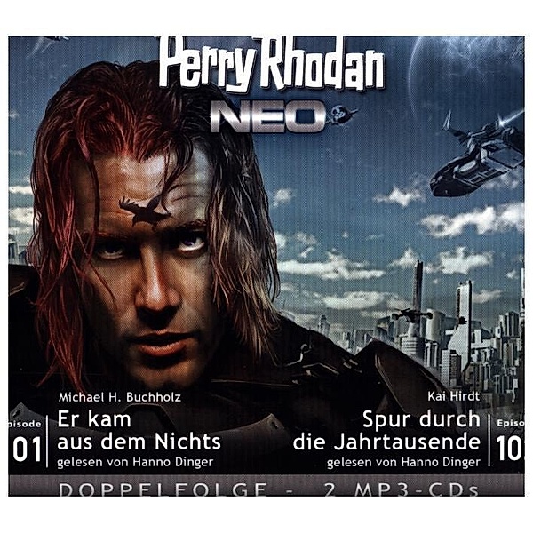 Perry Rhodan NEO MP3 Doppel-CD Folgen 101 + 102,2 MP3-CDs, Michael H. Buchholz, Kai Hirdt