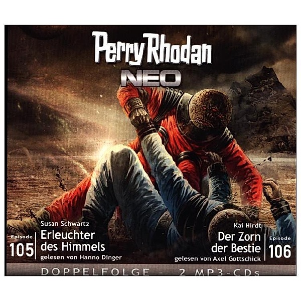 Perry Rhodan NEO MP3 Doppel-CD Folgen 105 + 106,2 MP3-CDs, Susan Schwartz, Kai Hirdt