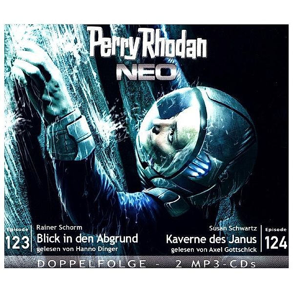 Perry Rhodan NEO MP3 Doppel-CD Folgen 123 + 124,2 MP3-CDs, Rainer Schorm, Susan Schwartz