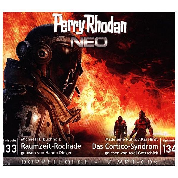 Perry Rhodan NEO MP3 Doppel-CD Folgen 133 + 134,2 MP3-CDs, Michael H. Buchholz, Kai Hirdt