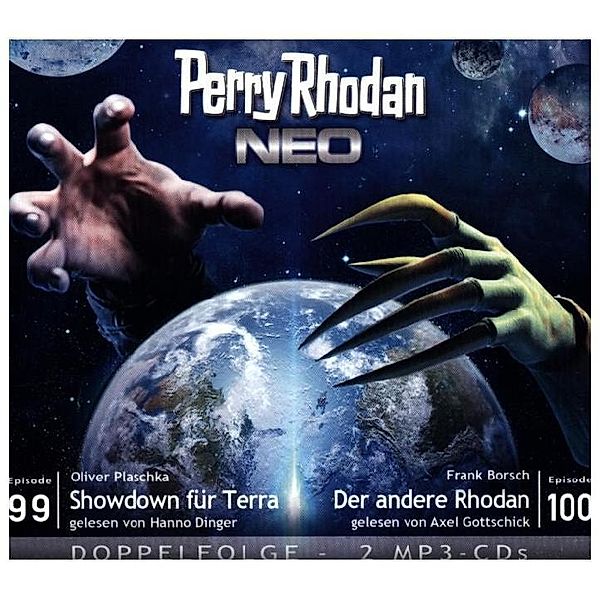 Perry Rhodan NEO MP3 Doppel-CD Folgen 99 + 100,2 MP3-CDs, Oliver Plaschka, Frank Borsch