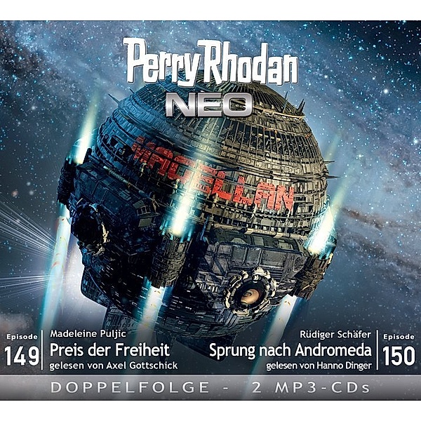 Perry Rhodan NEO - Preis der Freiheit / Sprung nach Andromeda,1 MP3-CD, Madeleine Puljic, Rüdiger Schäfer