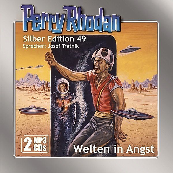 Perry Rhodan Silber Edition - Welten in Angst,1 MP3-CD, Clark Darlton, H. G. Ewers