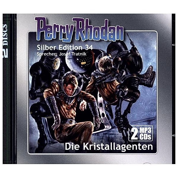 Perry Rhodan Silberedition - 34 - Die Kristallagenten (remastered), K. H. Scheer, H. G. Ewers, William Voltz, Kurt Maar