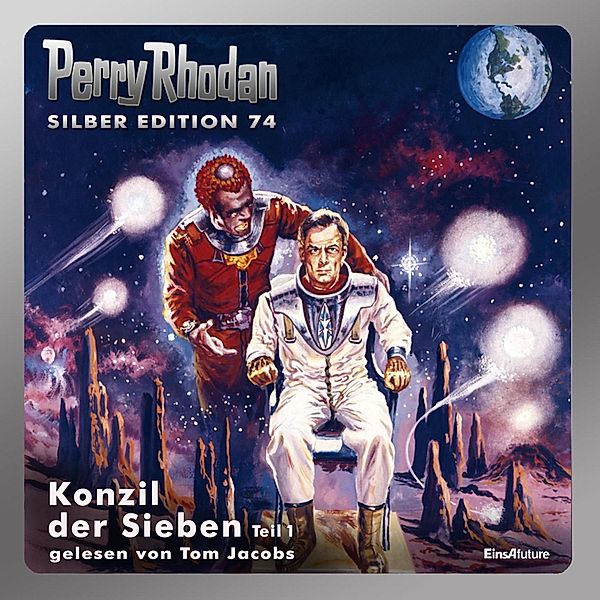 Perry Rhodan Silberedition - 74 - Konzil der Sieben (Teil 1), William Voltz, Ernst Vlcek