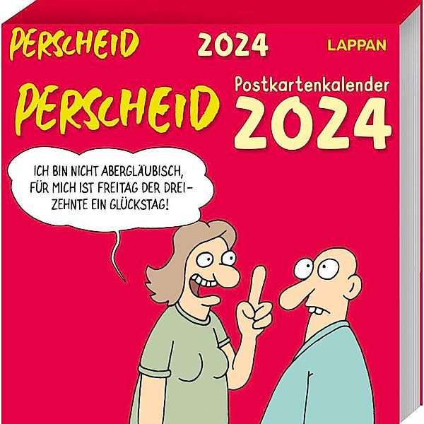 Perscheid Postkartenkalender 2024, Martin Perscheid