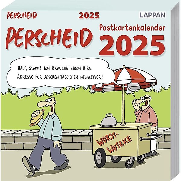 Perscheid Postkartenkalender 2025, Martin Perscheid