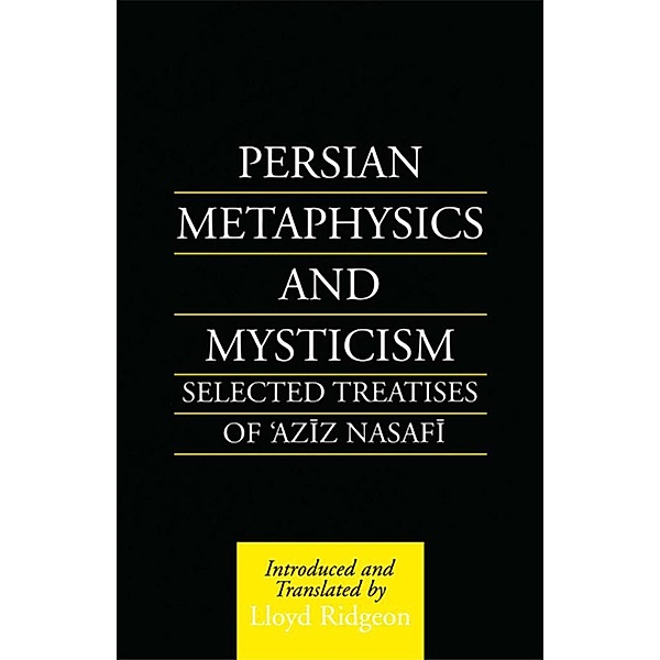 Persian Metaphysics and Mysticism, Lloyd Ridgeon