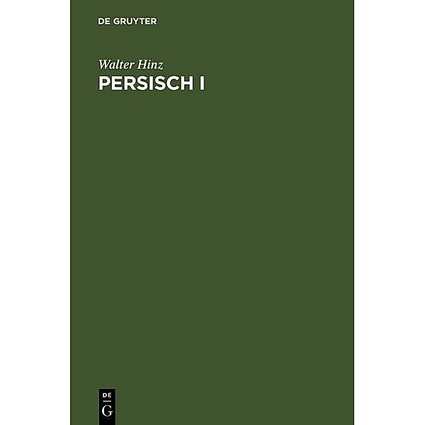 Persisch I, Walther Hinz