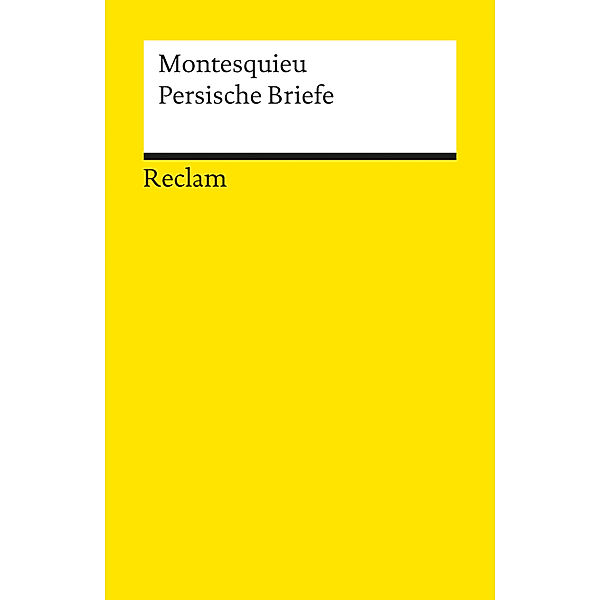 Persische Briefe, Charles de Montesquieu