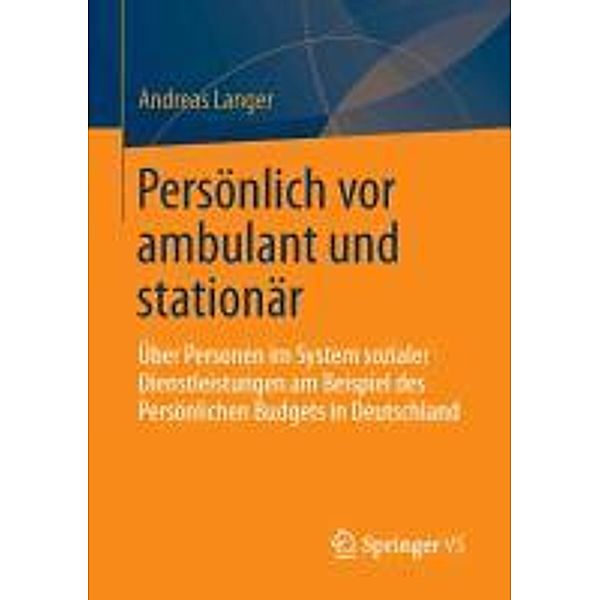 Persönlich vor ambulant und stationär, Andreas Langer