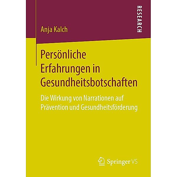 Persönliche Erfahrungen in Gesundheitsbotschaften, Anja Kalch