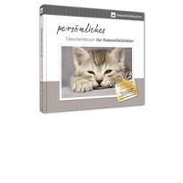 persönliches Geschenkbuch für Katzenliebhaber