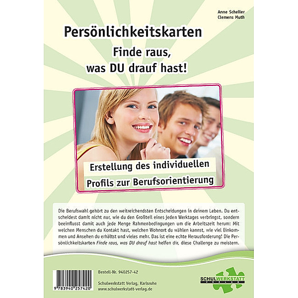 Persönlichkeitskarten Finde raus, was DU drauf hast!, Anne Scheller, Clemens Muth
