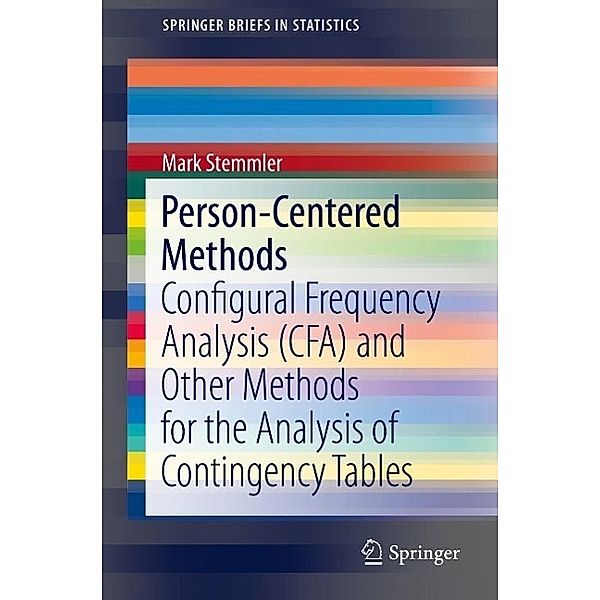 Person-Centered Methods / SpringerBriefs in Statistics, Mark Stemmler