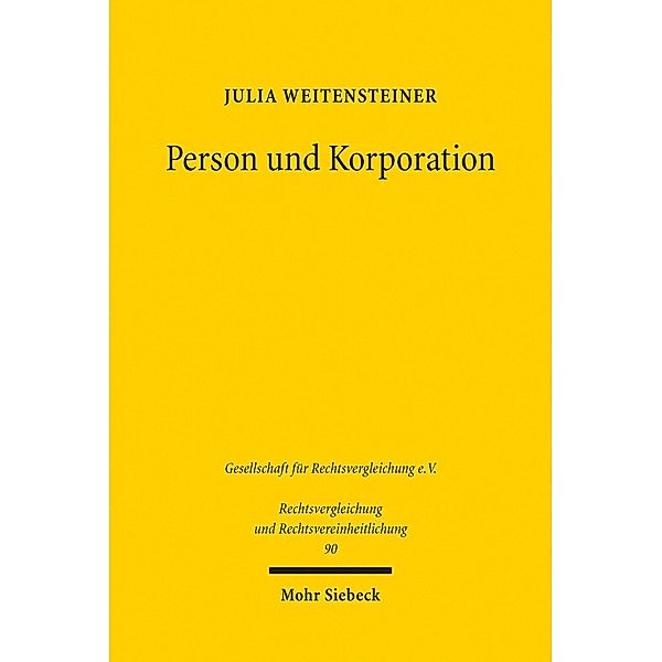 Person und Korporation, Julia Weitensteiner