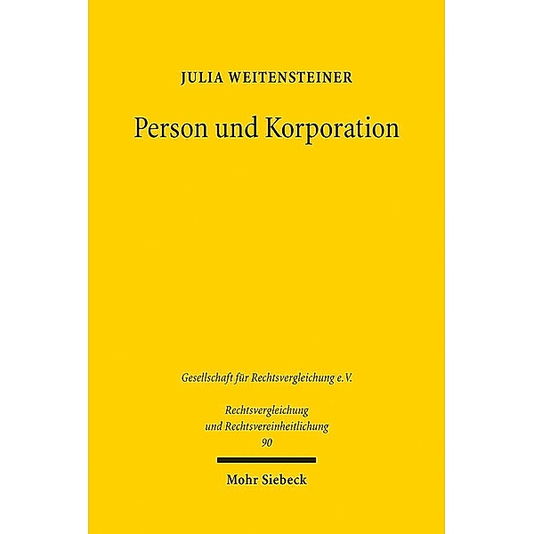 Person und Korporation, Julia Weitensteiner