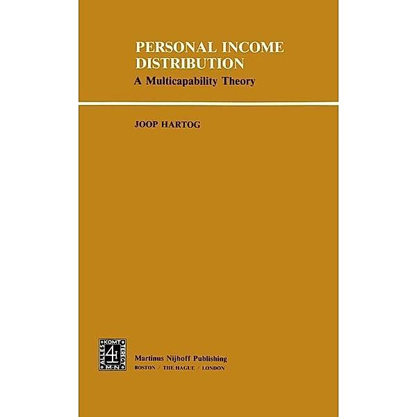 Personal Income Distribution, J. A. Hartog