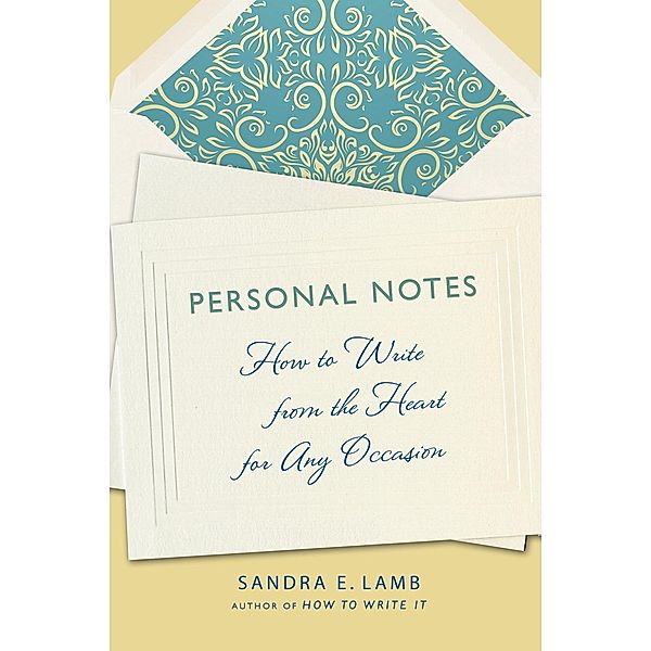 Personal Notes, Sandra E. Lamb