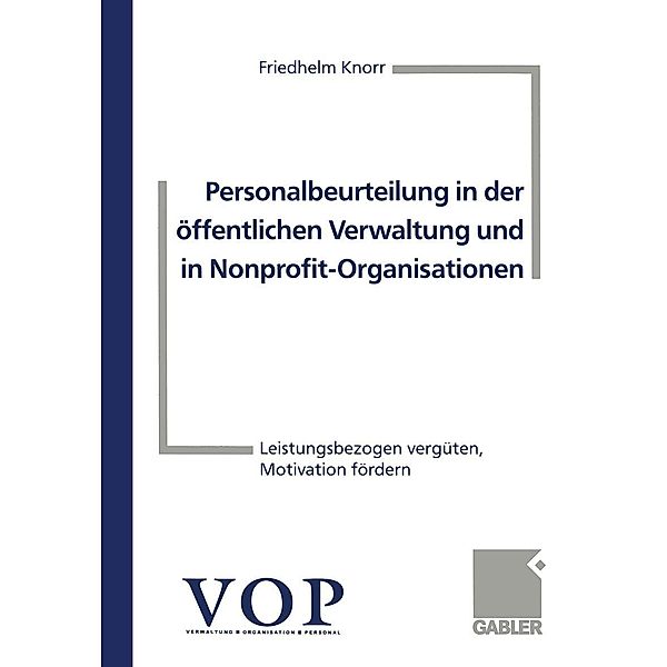 Personalbeurteilung in der öffentlichen Verwaltung und in Nonprofit-Organisationen