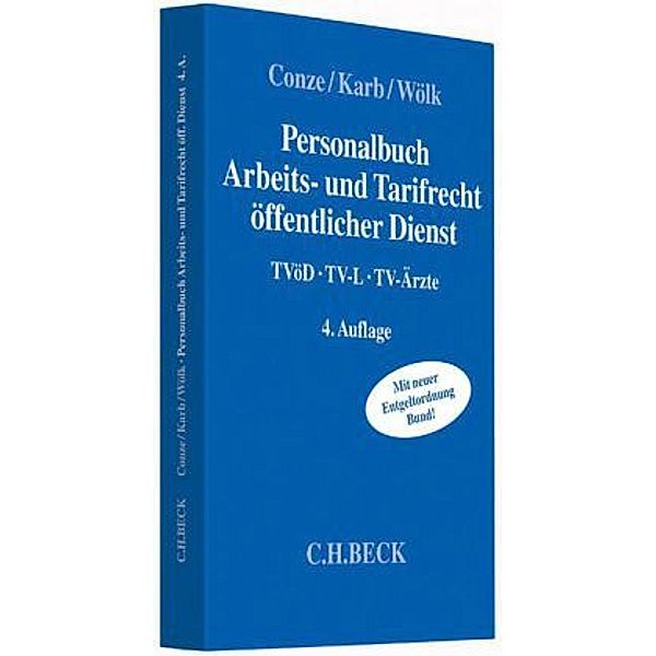 Personalbuch Arbeits- und Tarifrecht öffentlicher Dienst, Peter Conze, Svenja Karb, Wolfgang Wölk