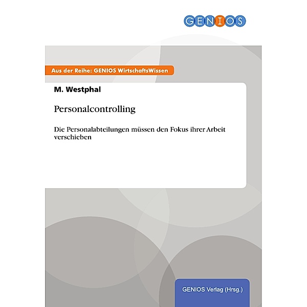 Personalcontrolling, M. Westphal