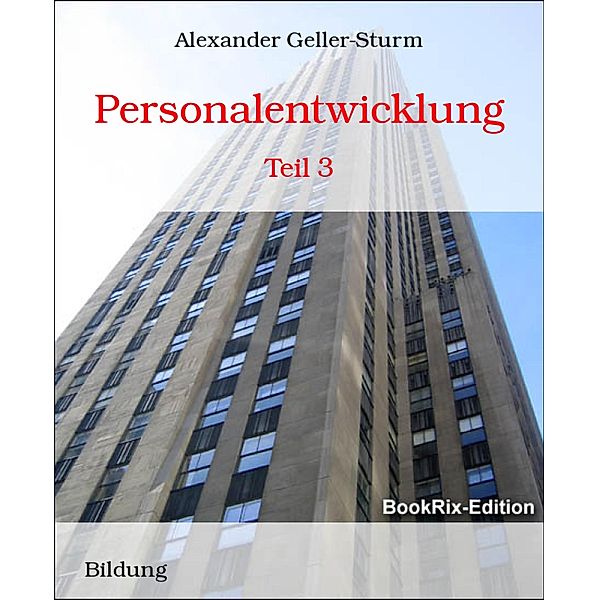 Personalentwicklung, Alexander Geller-Sturm