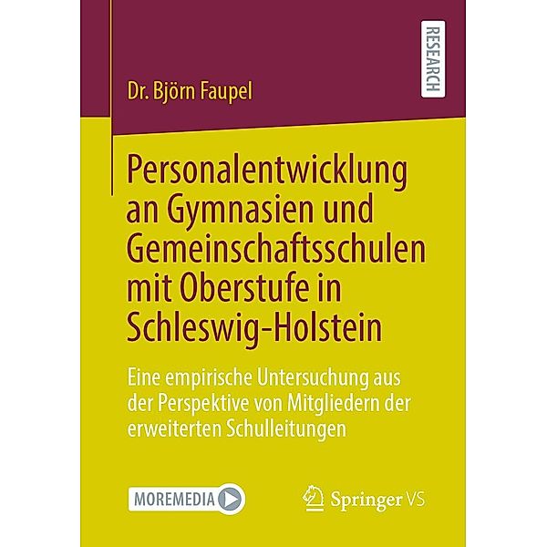 Personalentwicklung an Gymnasien und Gemeinschaftsschulen mit Oberstufe in Schleswig-Holstein, Björn Faupel