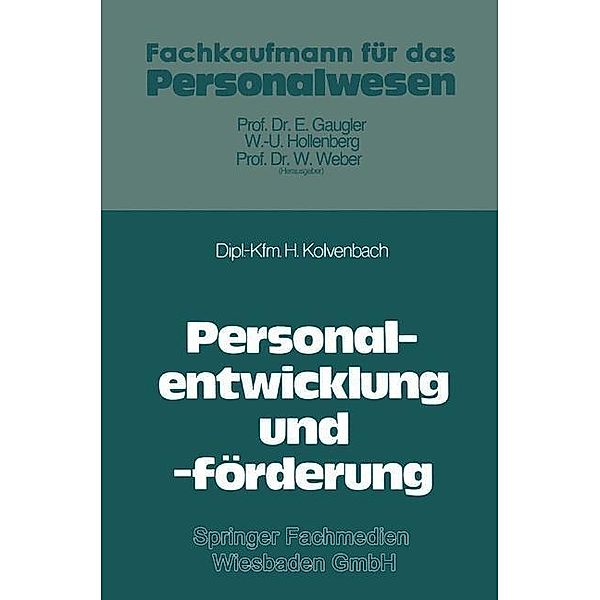 Personalentwicklung und -förderung, Horst Kolvenbach