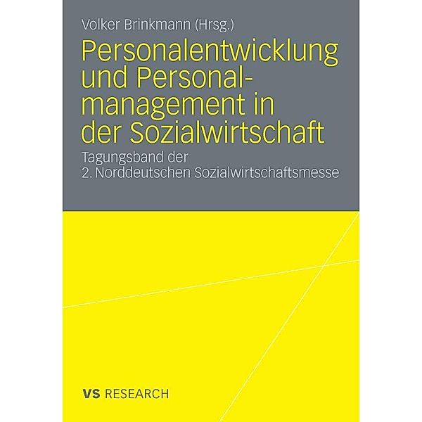 Personalentwicklung und Personalmanagement in der Sozialwirtschaft